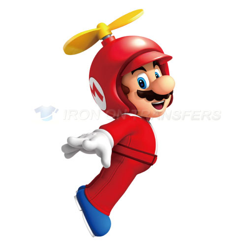 Mario Iron-on Stickers (Heat Transfers)NO.1353